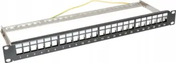 Patch panel Trunk CCAS PAEM 24, 19", 1U 24 porta, i zi