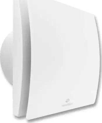 Aspirator banjoje Aerauliqa QD 100mm, 8W, sensor lagështie me timer, i bardhë