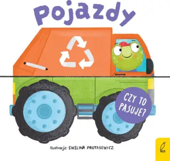 Libër interaktiv Wilga Czy To Pasuje Pojazdy, karton, për fëmijë