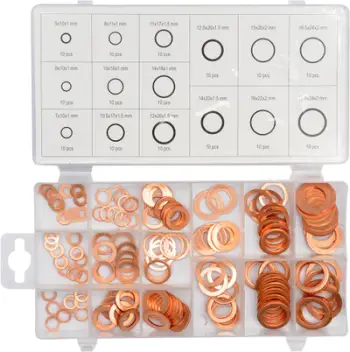 Set rondele bakri Yato YT-06871, 150 copë