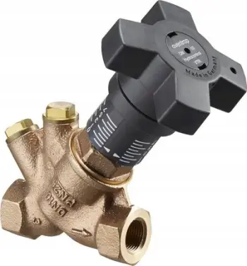 Valvul rregulluese seksionale Oventrop Hydrocontrol R P 16 RG, DN 20 3/4", bronz