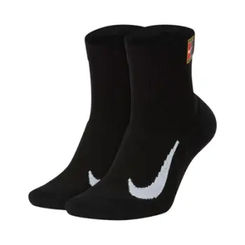 Çorape sportive Nike Court Multiplier Max, set 2 palë, madhësia 38 42, të zeza