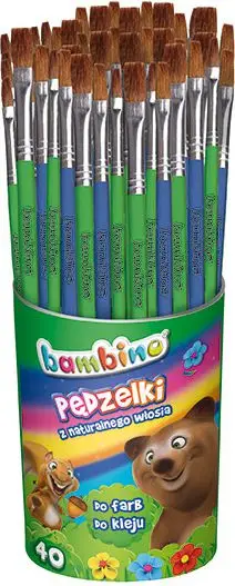Set furçash për ngjyra dhe ngjitës St. Majewski