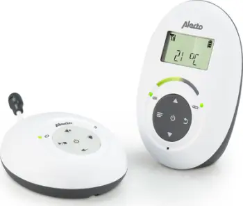 Monitor bebe Alecto DBX-125, DECT, rreze deri 300m, i bardhë