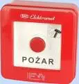 Buton alarmi zjarri Elektromet WP-4s, për mur, i kuq