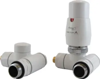 Set radiatori Varioterm Integra, anësor majtas, i bardhë