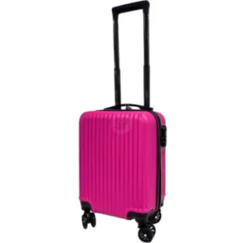 Valixhe kabine Proworld, 29L, ABS, kyç me kombinim, rozë