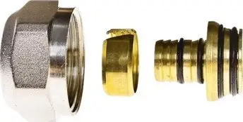 Konektor ngrohjeje QIK AR/011, bronz, 3/4" x 16 mm