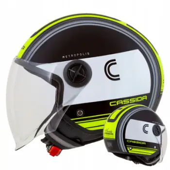 Kaskë moto Cassida Handy Metropolis, 4 në 1, XS, gri
