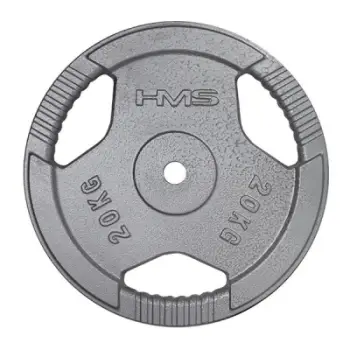 Disk peshe Hammertone HMS Plate THM20, 20 kg, diametër 31 mm, gri