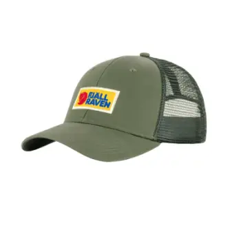 Kapele baseball Fjällräven Vardag Long-Haul Trucker Cap F78139-620, rrjetë e ajrosur, e rregullueshme, e kuqe