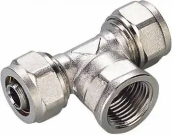 Treshe reduktuese PEX Diamond 16x1/2"x16, bronz, e nikluar