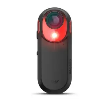 Dritë e pasme biçiklete Garmin Varia, me radar, e zezë
