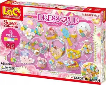 Set ndërtimi edukativ Dress up, 285 pjesë, për fëmijë 5+, shumëngjyrësh