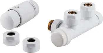 Set termostatik i integruar Perfexim PHA-036, këndor, 50mm, i bardhë
