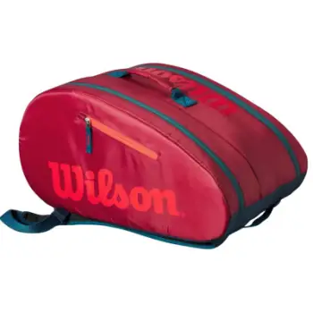 Çantë padeli Wilson Jr Padel Racket Bag WR8902902001, deri 4 raketa, 100% poliester