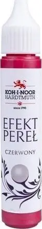 Marker efekt perle Koh I Noor, 30ml, i kuq