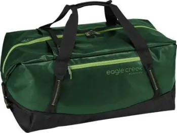 Çantë udhëtimi Eagle Creek Migrate 90L, duffel 90L, rezistente ndaj ujit, jeshile Forest