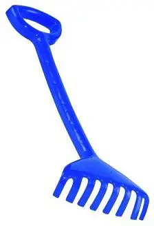 Grabujë lodër Big Rake 08829, për rërë dhe oborr, shumëngjyrëshe