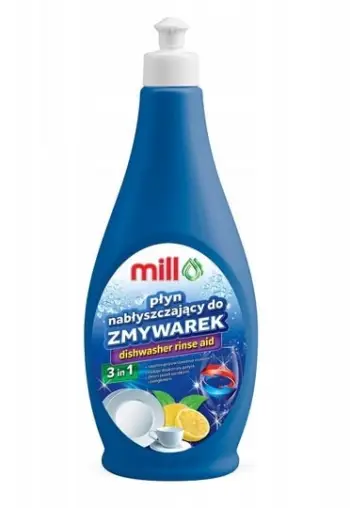 Shkëlqyes enësh për lavastovilje Mill 3 in 1, 500 ml, aromë agrumesh