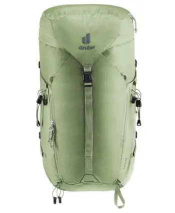 Shpinore malore Deuter Trail 30, 30L, sistem Airstripes, jeshile Grove Ivy