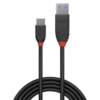 Kabllo USB Lindy 36917, USB A në USB C, 1.5 m, e zezë