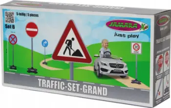 Set tabela trafiku Jamara Traffic Set Grand B, për fëmijë, shumëngjyrëshe