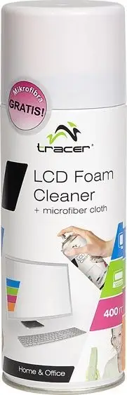 Set shkumë dhe leckë për pastrimin e ekraneve Tracer LCD / TFT (TRASRO42106), 400ml