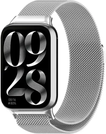 Rrip 4wrist për orën Xiaomi 8 & 9 Pro, i argjendtë