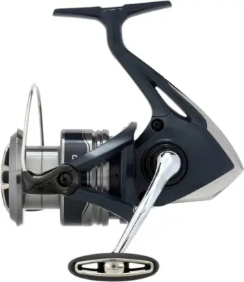 Mulli peshkimi Shimano Catana FE 3000, G-Free Body, bobinë alumini, blu e errët