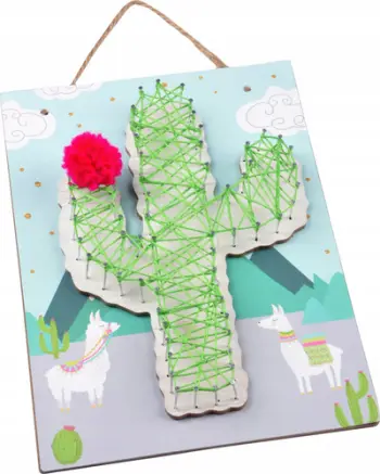 Set kreativ për string art Douceur d'intérieur, DIY, për fëmijë