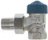 Valvul termostatike IMI Heimeier 224102.000, 1/2", këndore, kapak blu