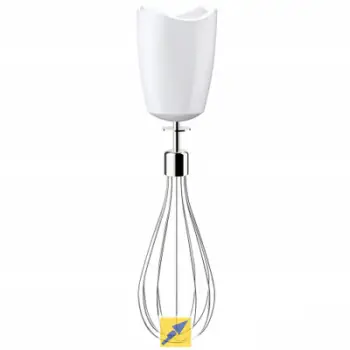 Aksesor rrahës Braun Multiquick MQ 10, për Multiquick 5 dhe 7, inoks, i bardhë