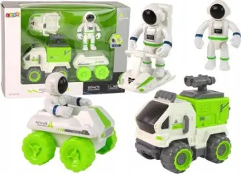 Set lodrash Leantoys Space Vehicle With Astronaut, mjet hapësinor me astronaut