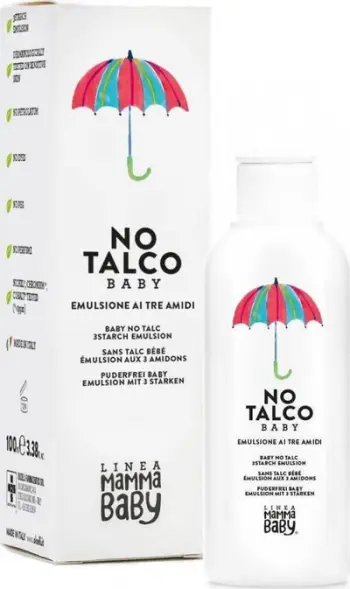 Emulsion kujdesi për bebe Linea MammaBaby No Talco, pa talk, 100ml
