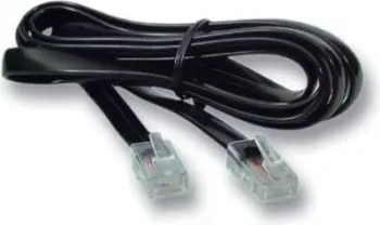 Kabllo telefonike Microconnect MPK430S, 3 m, RJ12 në RJ45, e zezë