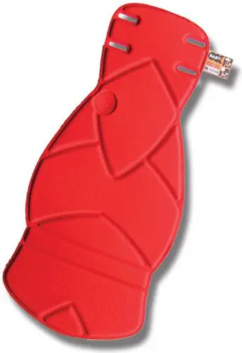 Jastëk sedilje OKBABY Ergon Padding, pëlhurë jo thithëse, për ulëse fëmijësh, i kuq
