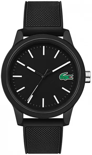 Orë dore Lacoste Analog 12.12 2010986, unisex, e zezë