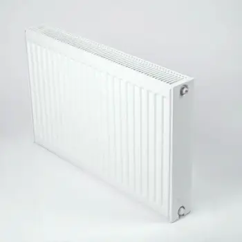 Radiator Purmo Compact C33, 500x900 mm, lidhje anësore, i bardhë