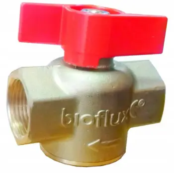 Valvul sferike uji WOMIX BIOFLUX 100002 DN20 3/4", filtër uji, bronz