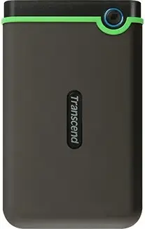 Hard disk i jashtëm Transcend StoreJet 25M3C 4TB, 2.5 inch, USB 3.1, zi/gjelbër
