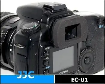 Okular gome JJC EC-U1 për Canon EOS, zëvendësues, i zi