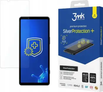 Folie mbrojtëse 3mk SilverProtection+, për Sony Xperia 5 V, antibakteriale, transparente
