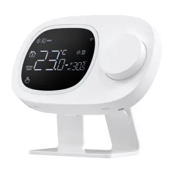 Termostat smart Avatto WT598-1T1, WiFi, ekran digjital, i bardhë