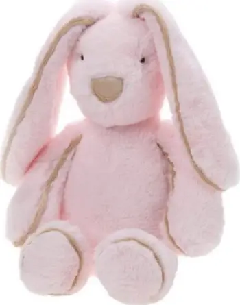 Lepurush lodër plushi Beppe Jolie, 40cm, rozë