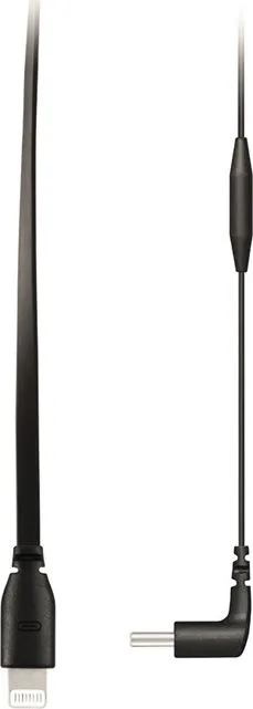 Kabllo audio Rode SC15, Lightning në 3.5mm kënd i drejtë, 30cm, e zezë - 1