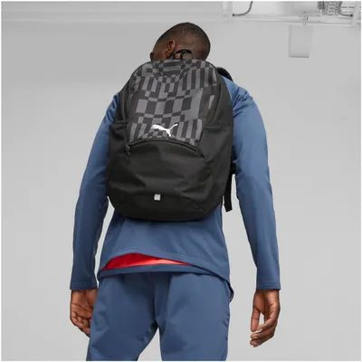 Çantë shpine futbolli PUMA IndividualRISE, 21L, e zezë - 4