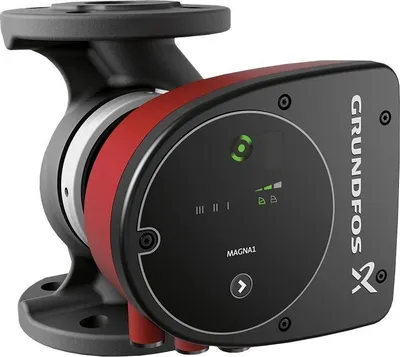 Pompë qarkulluese Grundfos Magna1 40-60F, 220V, për ngrohje dhe ftohje, e zezë - 1
