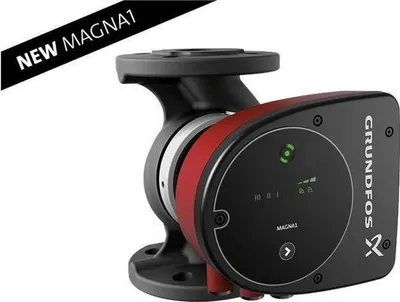 Pompë qarkulluese Grundfos Magna1 40-60F, 220V, për ngrohje dhe ftohje, e zezë - 2