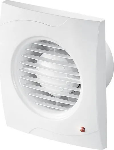 Ventilator banjoje Awenta Silence WZ100F, fi 100mm, me timer dhe fotocelulë, i bardhë - 1